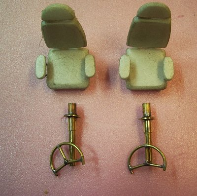 Seats and steering yokes made. Pilots? Maybe.