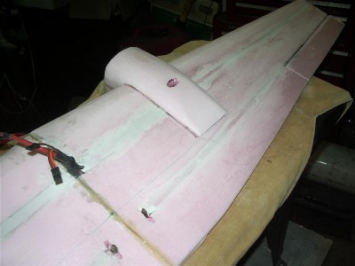 Ailerons working. nacelle air outlets