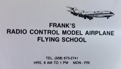 Frank went into RC Training later.