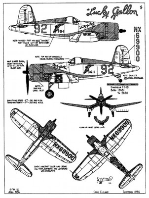 Corsair Lucky Gallon 3 view Drawing.jpg